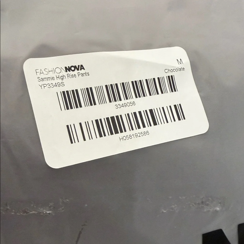 Sammie High Leather Rise Pants - Chocolate - Picture 6 of 6